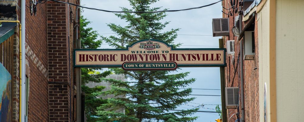 Historic Downtown Huntsville Sign