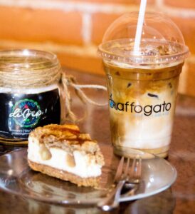 Ice Coffee Desserts at Affogato Cafe