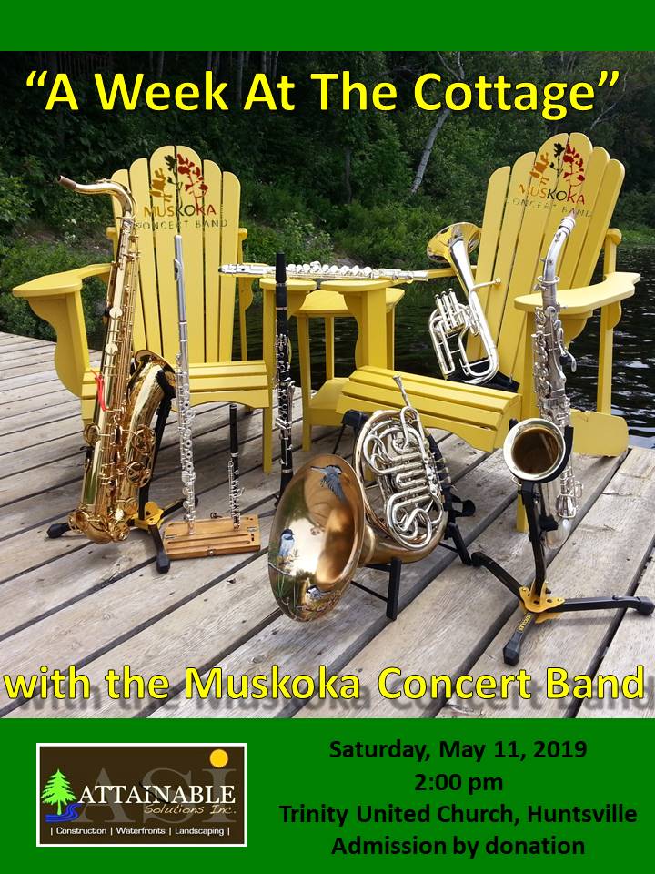 A Week at the Cottage with the Muskoka Concert Band Poster