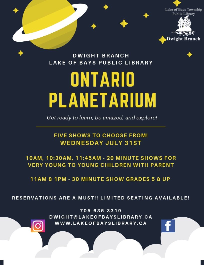 Ontario Planetarium Poster