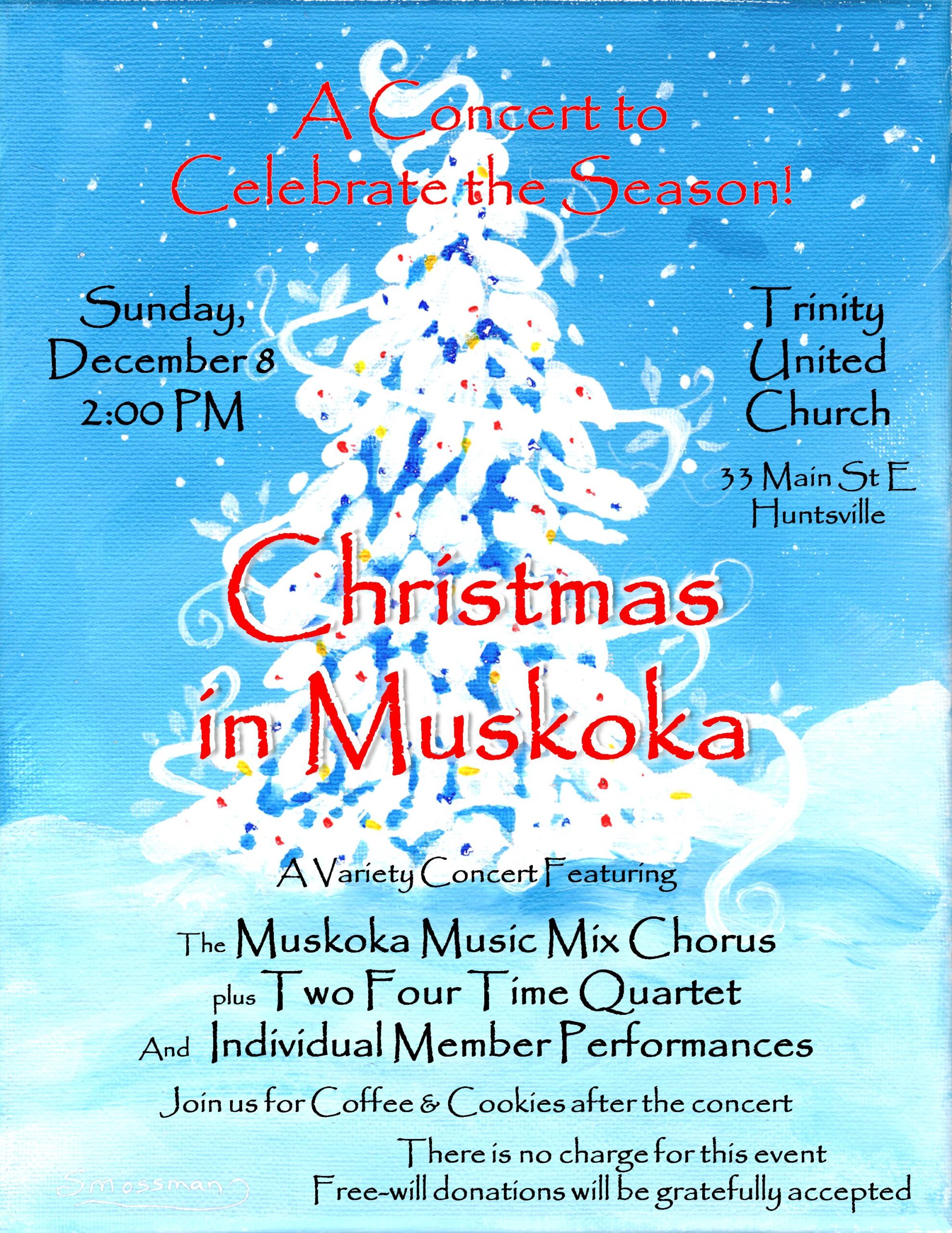Christmas in Muskoka Poster